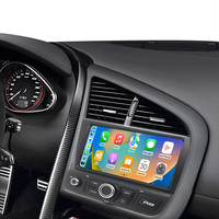 Radio Mobil MOOKAKA Android 15.0 untuk Audi R8 2008-2015 Layar OLED 9 inci USB Wireless CarPlay Android Auto Stereo Pemutar CD