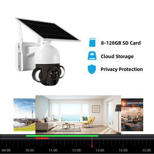 3MP <strong>Auto</strong> Tracking Battery Powered Floodlight Sim Card 4G Outdoor Solar Color Night Vision <strong>Motion</strong> <strong>Detection</strong> PTZ IP CCTV Camera - Product Image 5