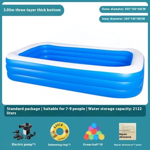 <span class=keywords><strong>Piscina</strong></span> Inflable de Alta Calidad para Exteriores, <span class=keywords><strong>Piscina</strong></span> Elevada sobre el Suelo - Product Image 2
