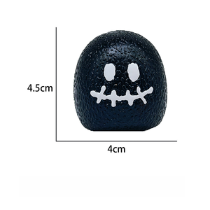 Halloween Ghost Face Cylindrical Malt Candy Squeeze Toy Soft Maltose Texture Stress Relief Squishy Toy - Product Image 5