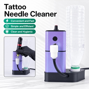 Machine de nettoyage professionnelle de haute qualité pour aiguilles de tatouage électriques, machine de nettoyage pour maquillage permanent, rinçage automatique de l'encre colorée - Product Image 3