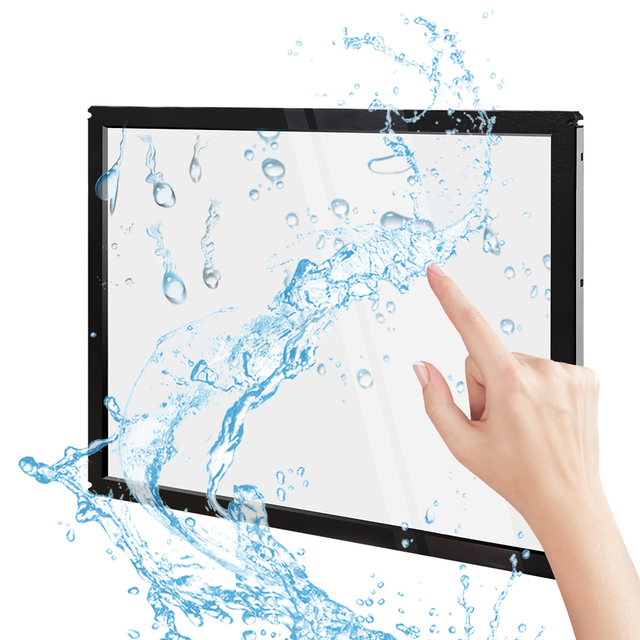 10 Points Multi Touch 17 Inch Infrared Waterproof Touch Screen for Android/win