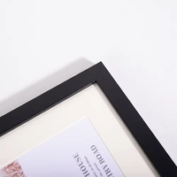 Marco de Fotos de Madera Blanco Ecológico A4 5x7 con Diseño Moderno para Sobremesa