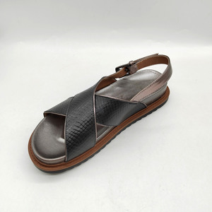 Diseñador de las mujeres de verano Pretty Girl zapatos de fondo plano de alta calidad suela gruesa de moda playa al aire libre <span class=keywords><strong>Sandalias</strong></span> <span class=keywords><strong>planas</strong></span> - Product Image 4