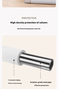 คอกล้อมเด็กเล่นสำหรับเด็กสนามเด็กเล่นในร่มพับได้แบบสี่เหลี่ยมพกพาได้ - Product Image 4