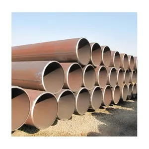 Hot Rolled Welding Steel Pipe Steel Straight Seam Tube ERW Round Pipe For Building Development