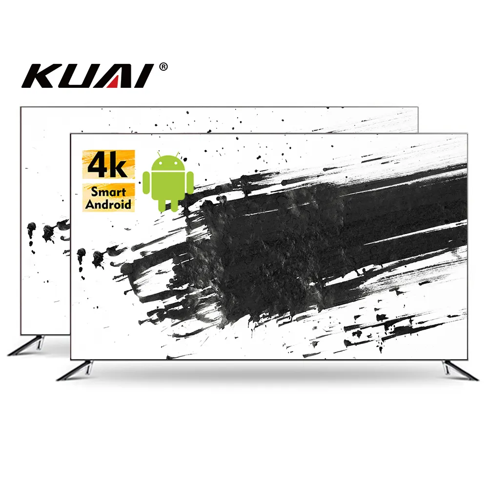 75 \ 82 \ 85 \ 86 \ 98 \ 110 \ Inch China Smart Android Lcd Led Tv 4K Uhd Fabriek Export Platte Televisies Hd Smart Tv