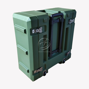 Rotomolding OEM/ODM khung nhôm hộp công cụ không thấm nước IP65 chống sốc chống bụi nhựa xách tay Điện Giá trường hợp 2U 4U 6U 8U - Product Image 5