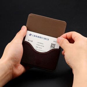 PU Name Card Holder High-end Business Card Case Enterprise Customized LOGO Business <b>Gifts</b> - Product Image 5