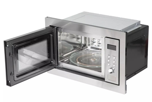 Horno de <span class=keywords><strong>microondas</strong></span> electrónico integrado de acero inoxidable de 25L con parrilla - Product Image 5