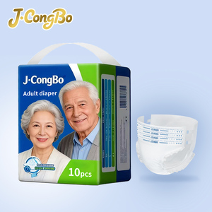 J.CongBo Ücretsiz Numune Yetişkin Bezi Yüksek Emici Tek Kullanımlık Yaşlı İdrar Kaçırma Külodu Fabrika Toptan Özel Fiyat Büyük Beden - Product Image 1