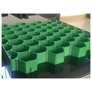 Rejilla de Pavimentación Industrial de HDPE Tipo Panal para Césped, Tapete para Entradas de Vehículos, Geoceldas para Plantación, Rejilla de Drenaje para Zanjas - Product Image 1