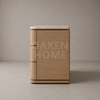 OAKEN Meuble de chambre à coucher de luxe léger, style français, personnalisé OEM ODM, en bois de chêne, coiffeuse, commode, buffet, meuble de rangement, mobilier de maison