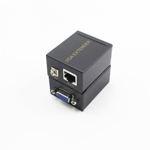 Extenseur VGA 60m, amplificateur de signal haute définition, transmission réseau avec protection contre la foudre, antistatique - Product Image 2