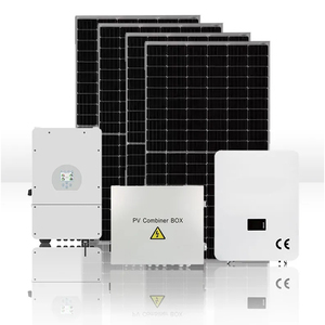 Système d'énergie solaire domestique, système solaire hors réseau 5 kW à prix avantageux pour les ménages - Product Image 1