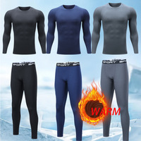 Ensemble de vêtements de sport de compression unisexe, confortable, respirant, flexible, lisse, pour l'entraînement, la salle de sport, le fitness, le basketball, la course à pied