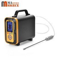 (MASIGECE) Analyseur de gaz composite PTM600-13T, détecte 13 types de gaz, écran couleur haute définition, capteurs de haute précision