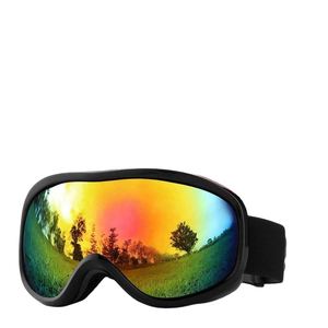 Masque de ski personnalisé avec logo, réglable, en PC/TPU, double anti-buée, champ de vision large, pour adultes et enfants - Product Image 4