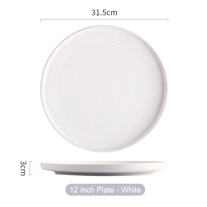 12'' White