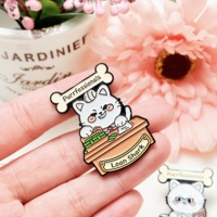 Fabricants chinois sans minimum d'artisanat en métal insigne de chat épinglette personnalisée épinglettes en émail doux mignon