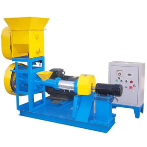 Máy đùn Thức ăn cho cá nổi kỹ thuật cho thức ăn chăn nuôi bánh hướng dương vỏ đậu phộng-Thành phần cốt lõi bao gồm. Động cơ và bánh răng - Product Image 5