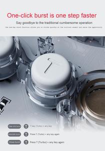 Ks58 <span class=keywords><strong>Mini</strong></span> Không Dây Trò Chơi Điều Khiển Động Cơ Rung Đôi Chia Cơ Thể Thiết Kế Hội Trường Phím Điều Khiển Bt Gamepad Chuyển Đổi Cho Điện Thoại Di Động Điện Thoại PC - Product Image 3