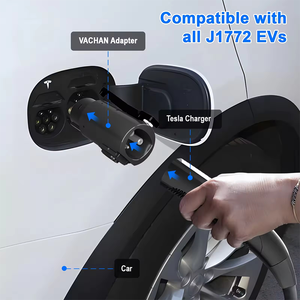 Adaptateur de charge EV NACS vers J1772 CCS1 pour Nissan Leaf, Mitsubishi Outlander, Kia Niro, portable, AC Niveau 2, IP65, Nouveau, US Home - Product Image 6