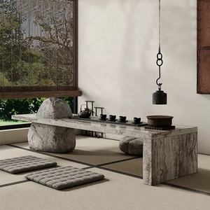 Tavolo da tè <span class=keywords><strong>in</strong></span> marmo creativo moderno tavolo da caffè giapponese con forma di <span class=keywords><strong>montagna</strong></span> per casa Villa o soggiorno mobili per la casa - Product Image 1