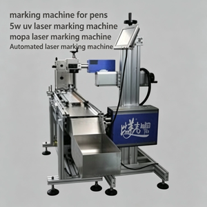 Máquina de Marcado Láser UV Mopa de Alta Velocidad con Función de Clasificación Automática para Codificación Permanente en Lápices de Cejas Cosméticos - Product Image 4