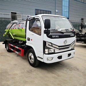 Manufacturer Supply Dongfeng 4X2 5000 Liters Vacuum Sewage Truck for Municipal Sanitation Services - Product Image 1
