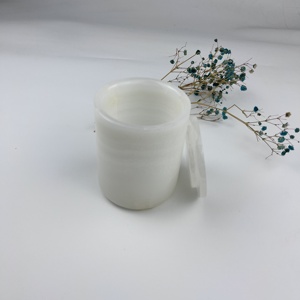 Portavelas <span class=keywords><strong>de</strong></span> ónix blanco nórdico único a granel, linternas y tarros <span class=keywords><strong>de</strong></span> <span class=keywords><strong>velas</strong></span> con inserto <span class=keywords><strong>de</strong></span> vidrio tarro <span class=keywords><strong>de</strong></span> mármol vacío <span class=keywords><strong>para</strong></span> hacer <span class=keywords><strong>velas</strong></span> - Product Image 2