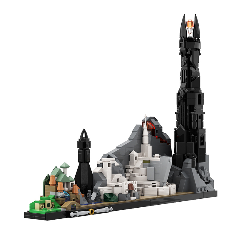 Lord Rings Lego Build Your Own Middle-earth Adventure