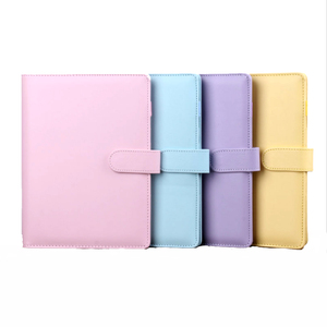 Cuaderno de negocios <span class=keywords><strong>Mini</strong></span> tipo <span class=keywords><strong>2023</strong></span>, con 6 anillos en espiral, <span class=keywords><strong>Agenda</strong></span> de trabajo, carpeta de cuero Pu, carpeta A5 A6 - Product Image 1