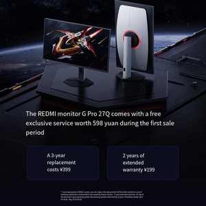 Ban Đầu Cn Redmi Màn Hình G Pro 27Q <span class=keywords><strong>2K</strong></span> 180Hz 27 Inch Mini Siêu Rõ Ràng Hiển Thị P27QDA-RGP - Product Image 6