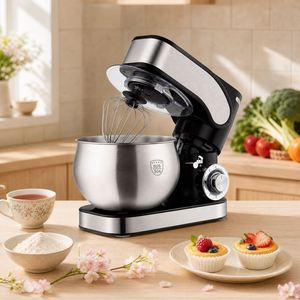 Promotion : Batteur planétaire électrique 16L avec affichage numérique, accessoires de cuisine avec crochet pétrisseur pour mélanger la farine, la pâte à pizza et les préparations à base de pâte. - Product Image 5