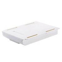 Boîte de rangement de papeterie en plastique GREENSIDE Creative Hidden Drawer, sans perçage, avec couvercle et design nordique, pour bureau et fournitures de bureau.