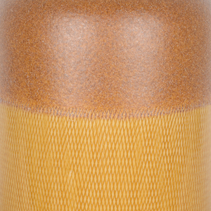 Vaso cilindrico in ceramica bicolore per decorazioni da soggiorno, vaso per fiori per la casa, camera da letto, tavolo, ufficio. - Product Image 2