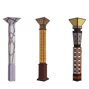 Éclairage extérieur étanche IP65 50/100/150W lampadaires solaires LED tout-en-un intégrés en aluminium avec alimentation 200W et alimentation par batterie - Product Image 1