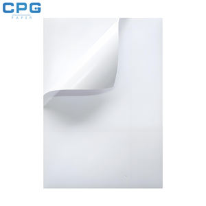 Rollo de Papel Adhesivo Brillante Personalizado de Fábrica, 1030 mm de Ancho, Resistente al Agua, Papel Adhesivo de 60 g/m² - Product Image 1