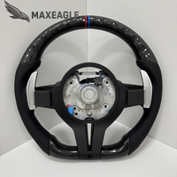 Volant en cuir et fibre de carbone M Sport pour BMW Série 3 et 5 F30 F32 F10 F20 F07 F01 F11 F06 F13 F01 E90 M3 M4 M5 M6