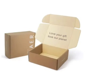 Cajas de Cartón Kraft Personalizadas para Envíos, Rectangulares, Reciclables, Impresión UV, Diseño de Logotipo Aceptado - Product Image 6