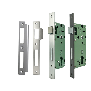 Cerradura de Alta Calidad con Cuerpo de Aleación de Zinc Europeo, Tipo Rodillo Antipánico, para Puerta, Modelo 8545, con Tornillo - Product Image 1