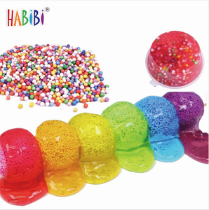 Colorido DIY Foam Bead <span class=keywords><strong>Slime</strong></span> Clay Stress Relief Foam <span class=keywords><strong>Slime</strong></span> kit <span class=keywords><strong>juego</strong></span> sin sentido para niños - Product Image 3