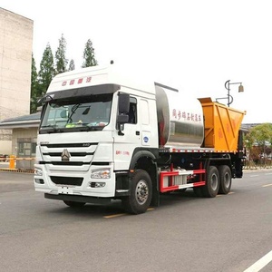 รถบรรทุกปูยางมะตอย HOWO 6x4 แบบซิงโครนัส สำหรับงานซ่อมแซมถนนและก่อสร้างทางหลวง - Product Image 2