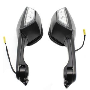 Espejo Retrovisor Universal para Motocicleta <span class=keywords><strong>Kawasaki</strong></span> <span class=keywords><strong>Ninja</strong></span> <span class=keywords><strong>400</strong></span>/650 con Luz de Señal de Giro y Función de Reversa, Material ABS - Product Image 4