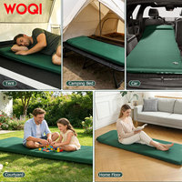 Matelas de camping en mousse à mémoire de forme épaisse WOQI, tapis de couchage portable, imperméable et antidérapant, pliable pour tente, lit de camp, voiture, SUV et usage domestique