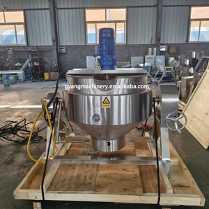 Thép không gỉ hummus dán hành tinh điện nấu ăn máy trộn tự động hơi nước đôi trọng ấm đun nước với trộn giá - Product Image 6