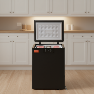 Congelador Horizontal Compacto Vevor de 2.22 Pies Cúbicos (63 L), Apertura Superior, Puerta Única, Independiente, Ahorro de Energía, con Cestas Extraíbles - Product Image 2