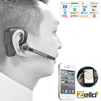 Casque de talkie-walkie Bluetooth avec indicateur de batterie LED bouton PTT pour radio bidirectionnelle