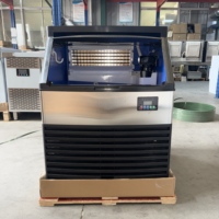 Machine à glaçons en cubes commerciale 120 kg/24 h pour bar, restaurant, hôtel, café, production rapide et automatique de glaçons, 110V-240V